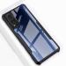 Rakulo Back Cover for Vivo Y51A, Eagle Case Hard PC Back Transparent Shock Proof Rubberized Case (Black)