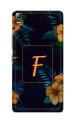 Tweakymod Printed Floral F Back Cover For Lenovo K3 Note