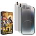 ADSUN ITG Matte Finish Tempered Glass Screen Protector for Iphone 14 Pro (Pack of 3) | 0.3mm Thickness | Full Screen Coverage(except edges) | Shatter Proof|Anti Glare | Anti Fingerprint