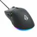 Archer Tech Lab Recurve 100 Ultra Light 69G Wired Gaming Mouse with 3600 Dpi and 6 Buttons,7 Color RGB,Gaming Grade Sensor with Ergonomic Design,Huyu Switches,Compatible with Pc/Mac - Black