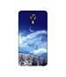 Casotec Snow Moon Clouds Design Printed Silicon Soft TPU Back Case Cover for Micromax Canvas Xpress 2 E313