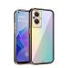 Clickaway Oppo A96 5G Oppo F21 Pro 5G Luxury HD New Electroplated Transparent Case Anti Yellow Top Notch Quality (Black, Gold, Multicolor)