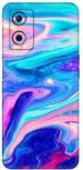 aadia Oppo A96 Matte Vinyl Graffiti Printed Mobile Skin Sticker with Scratch Resistant Lamination