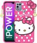 Fastship Silicone soft Hello Kitty with Pendant Case proper fit Back Cove for Infinix Hot 10 Play - Pink