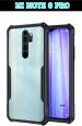 XOVO Back Cover for Mi Redmi Note 8 Pro (Transparent, Dual Protection, Pack of 1)