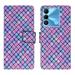 A D Enterprises Mat Purple Flip Cover for Tecno Spark 9| Magnetic Case| Shock Absorbent| Flip Cover Tecno Spark 9