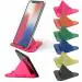 AMS 6 PCS Tabletop Mobile Accessories Universal Portable Three-Sided Pyramid Shape Desktop/Table Mobile Holder Stand - Anti Slip, Multi Angle (Any Color)