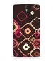 Bhai Cover OnePlus 1 Square in Box Pattern Mobile Back Case Cover