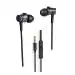 Ekus Mi Earphones Basic with Mic, Ultra Deep Bass & Metal Sound Chamber (Black)