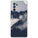 GADGETSWRAP Printed Vinyl Skin Sticker for Oppo Reno 6 Pro - mountain covered with fog