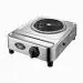 Warmex 2000W Electric G. Coil Hot Plate with Rotary Switch Round| GC-2000 (Chrome)