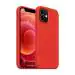 Yellowcult Apple iPhone 12 Mini Red Silicone Back Cover Case (5.4inch)