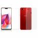 Kite Digital Oppo F7 Back Screen Protective Film Carbon Fiber Skin Transparent Screen Guard Sticker & Premium Tempered Glass Screen Protector
