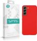 Sprig Liquid Silicone Red Back Cover For Samsung Galaxy S22 5G, Galaxy S22 5G