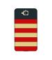 Casotec Multicolor Lines Design Printed Silicon Soft TPU Back Case Cover for Huawei Honor Holly 2 Plus