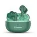 TP TROOPS 7259 Buds Truly Wireless Earbuds with 28H of Playtime, Quad Mic with ENC, Instacharge, 10mm Driver,Low Latency, BT v5.0 (GREEN)