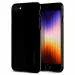 Spigen Thin Fit Jet Black TPU and Polycarbonate Magnetic and Lightweight Back Cover Case Compatible with iPhone SE 2022, iPhone SE 2020, iPhone 7 and iPhone 8 6.99 x 0.91 x 13.94 cm