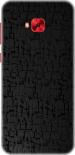 SRG INFOTECH Asus Zenfone 4 Selfie Pro Mobile Skin (Black Abstract)