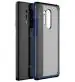 Golden Sands Rugged Frosted Semi Transparent Pc Shock Proof TPU Slim Durable Back Cover Case for Oneplus 8 Pro, Matte Blue