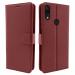 Balkans Redmi Note 7 Pro/Note 7 /Note 7S Flip Cover Case | Leather flip Back Covers Cases for Redmi Note 7 Pro/Note 7 / Note 7S (Brown)