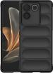 XOVO Back Cover for iQOO Z7 Pro 5G (Black, Dual Protection, Silicon, Pack of 1)