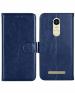 Malvi Gold Mi Redmi Note 3 Blue Artificial Leather Flip Cover