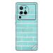 GADGETSWRAP Printed Vinyl Skin Sticker for Vivo X80 Pro (5G) - Tiffany Blue Brick