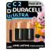 Duracell Ultra Alkaline C Batteries, pack of 4