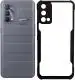 CarryWrap Back Cover for Realme GT Master Edition (Black, Transparent, Grip Case, Pack of: 1)