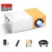 mPix Portable Mini Movie Projector LED For Home & Business With 64GB Memory Card