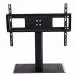 Gadget Wagon Led Tv Table Top Leg Stand Universal With Tempered Glass Base 24 x 52 x 57 cm