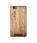 Casotec Wooden Texture Design Printed Silicon Soft TPU Back Case Cover for XOLO Era 4G
