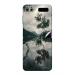 GADGETSWRAP Printed Vinyl Skin Sticker for Samsung Galaxy Z Flip - tree with reflection on body of water