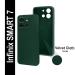 Knotyy Infinix Smart 7 Green Back Cover