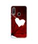 Casotec Maple Heart Leaf DesignPrinted Silicon Soft TPU Back Case Cover for Lenovo K10 Plus