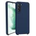 LIRAMARK Liquid Silicone Soft Back Cover Case for Samsung Galaxy S22 Plus (Midnight Blue)