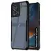 Fashionury Shockproof Crystal Clear Back Cover Case for Motorola Edge 50 Fusion | 360 Degree Protection | Protective Design | Transparent Back Cover Moto Edge 50 Fusion (Black Bumper)