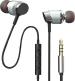 Truee Florid Silver Bass Machine 786 In-Ear Wired Earphones With Mic And Volume Control Extra Bass And Hd Sound 1.3 m