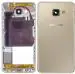 Imbi Samsung Galaxy A5 2016 A510 Gold Aluminum Full Body With Frame And Side Key Panel