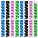 QinPin 16Pc Charger Cord and Earphone Spiral Guard - Comprehensive Cable Protector Suite for All Electronics and Tangle-Free Management