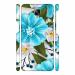 YAPZONE | Floral Blue | Designer Printed Hard Back Cover for OnePlus 3/3T Premium & Attractive Case for Your Smartphone