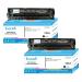 EAIERS 131A Compatible for Hp CF210A Black Toner Cartridge for HP Laserjet PRO 200 Color M251N M276N, M251NW, M276NW MFP M276 (Black Pack of 2)