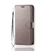 Teletel Vintage Grey Pu Leather Cards & Cash Wallet Flip Shock Proof Cover For Vivo T1X |Mobile Case|Back Flip Cover