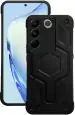 XOVO Back Cover for Vivo V27 Pro 5G, Vivo V27 5G (Black, Dual Protection, Pack of 1)