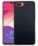 Shagya Oppo A3S Black Silicon Back Cover Case