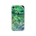 GADGETSWRAP Printed Vinyl Skin Sticker for Apple iPhone XR - Turquoise Shattered Glass Pattern
