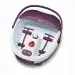 Beurer FB 21 foot spa for invigorated, well cared-for feet with 3 functions: vibration massage, bubble massage, water tempering, 3 Years Warranty, Purple, 1 Count (Pack of 1) (FB21)