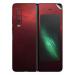GADGETSWRAP Printed Vinyl Skin Sticker for Samsung Galaxy Fold - red crow nebula