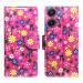 A D Enterprises Basant Pink Flip Cover for Samsung A06| Magnetic Case| Shock Absorbent| Flip Cover Samsung A06