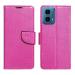 Dhar Flips Net Pink Flip Cover for MOTO G34 5G | Magnetic Case | Shock Absorbent | Flip Cover MOTO G34 5G